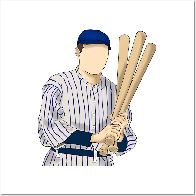 Babe Ruth Wall Art by SickSticksCo